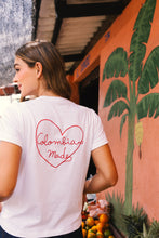 Cargar imagen en el visor de la galería, Pre-order Colombian Made Embroidered Oversized Tee Envio 10 de nov
