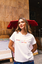 Cargar imagen en el visor de la galería, Pre-order Se me acabo el miedo Embroidered Oversized Tee Envio 10 de nov
