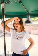 Cargar imagen en el visor de la galería, Pre-order Hecho con amor Embroidered Oversized Tee Envio 10 de nov
