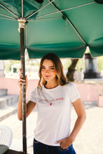 Cargar imagen en el visor de la galería, Pre-order Hecho con amor Embroidered Oversized Tee Envio 10 de nov
