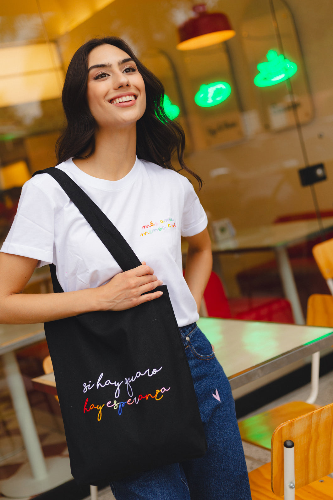 Si Hay Guaro Hay Esperanza Tote Bag