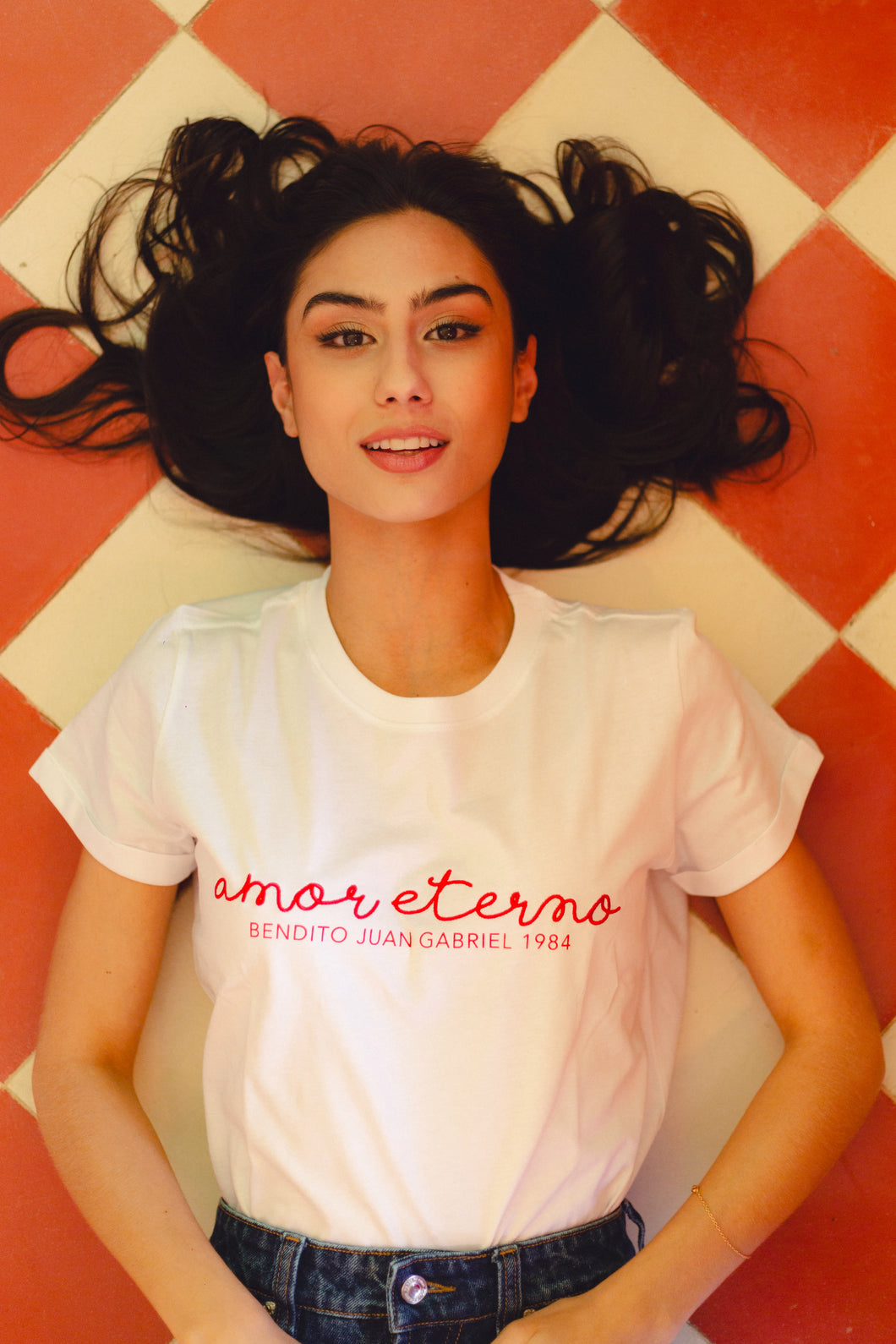 Amor Eterno Embroidered Oversized Tee