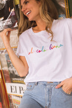 Cargar imagen en el visor de la galería, A la Colombiana Embroidered Oversized Tee
