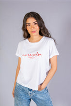 Cargar imagen en el visor de la galería, More Salsa Less War Embroidered Oversized Tee
