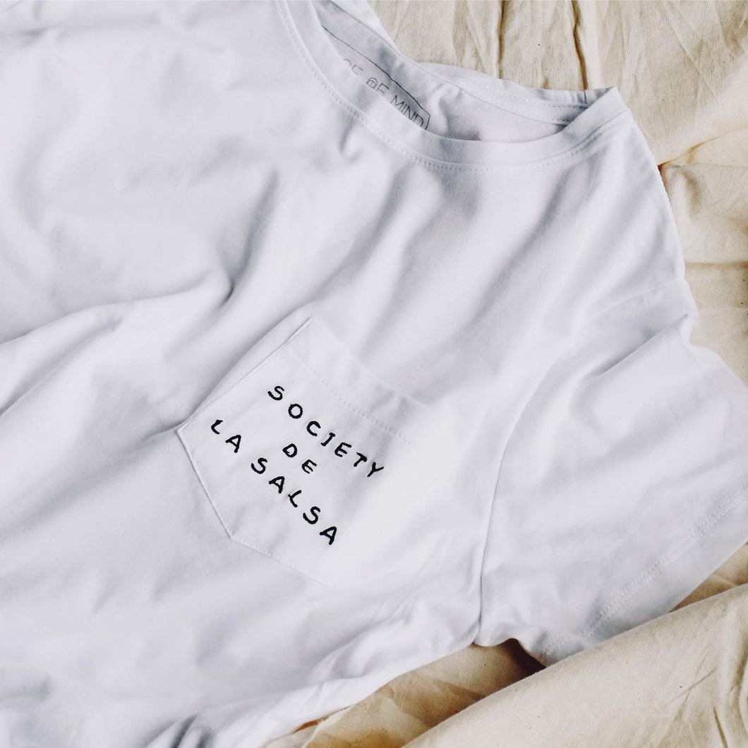 Society de la Salsa Embroidered Oversized Tee