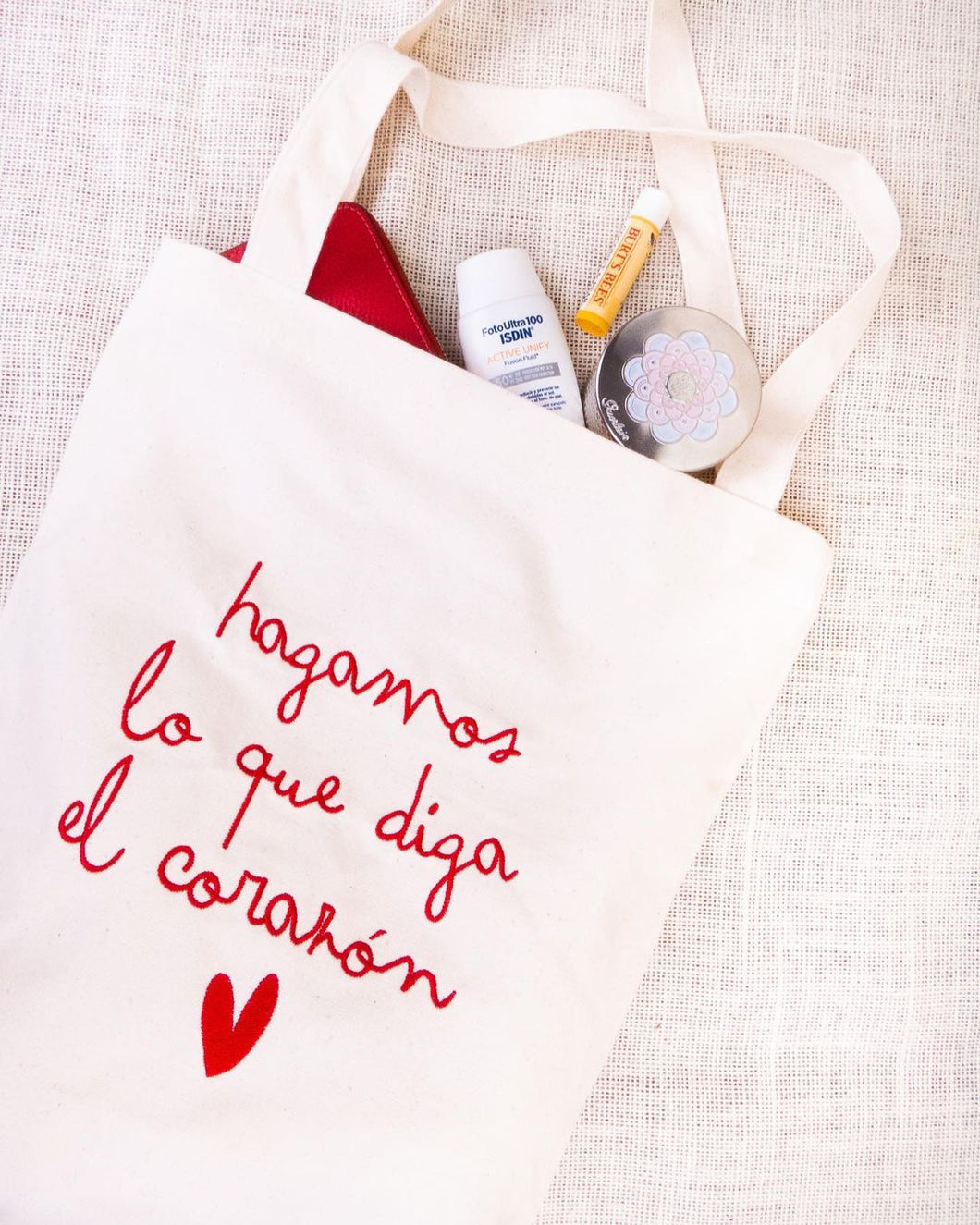 Hagamos Lo Que Diga El corazón Tote Bag